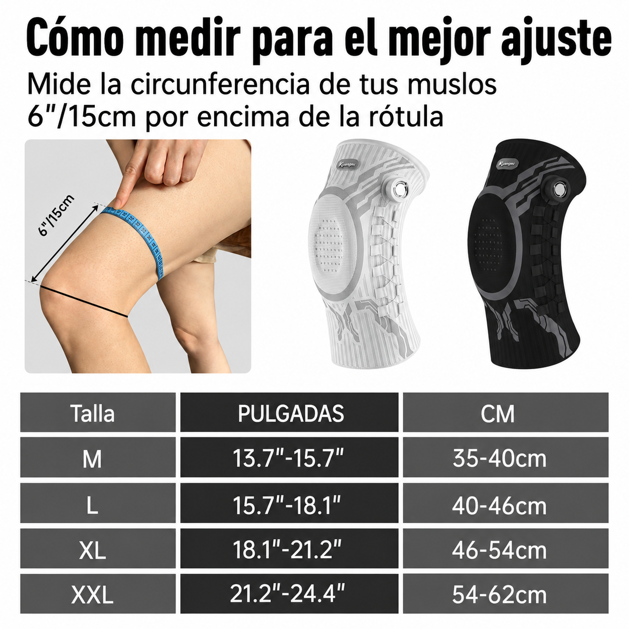 Rodillera de sujeción